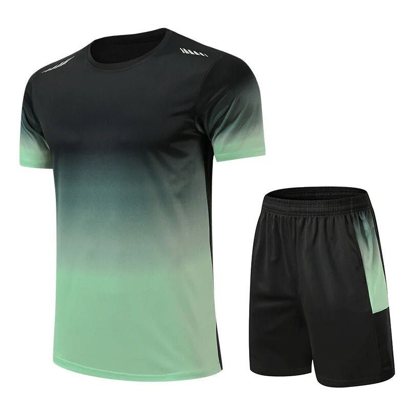 Heren Sportset – Shorts & T-Shirt Activewear - De Mode OutletSend S