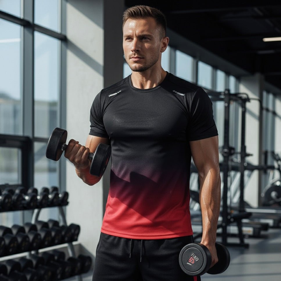 Heren Sportset – Shorts & T-Shirt Activewear - De Mode OutletSend S