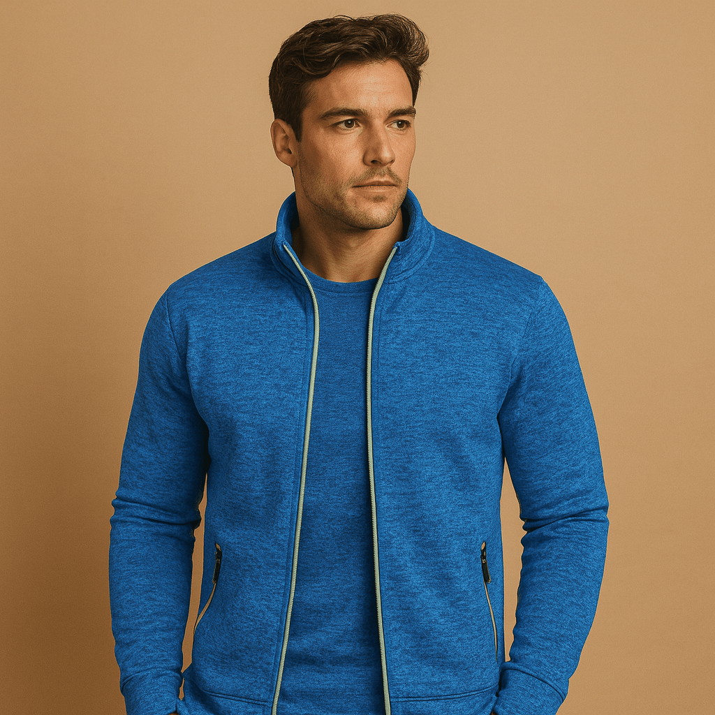 Heren vest met rits | Tijdloze stijl en comfortabele pasvorm - De Mode Outlet