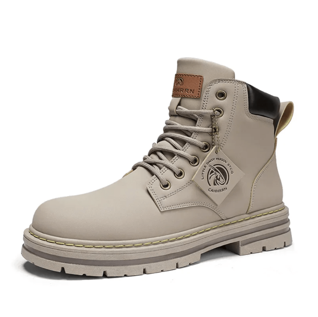 Heren Veterboots met Stevige Zool en Comfortabele Pasvorm - De Mode OutletSKU_1704702979626_947