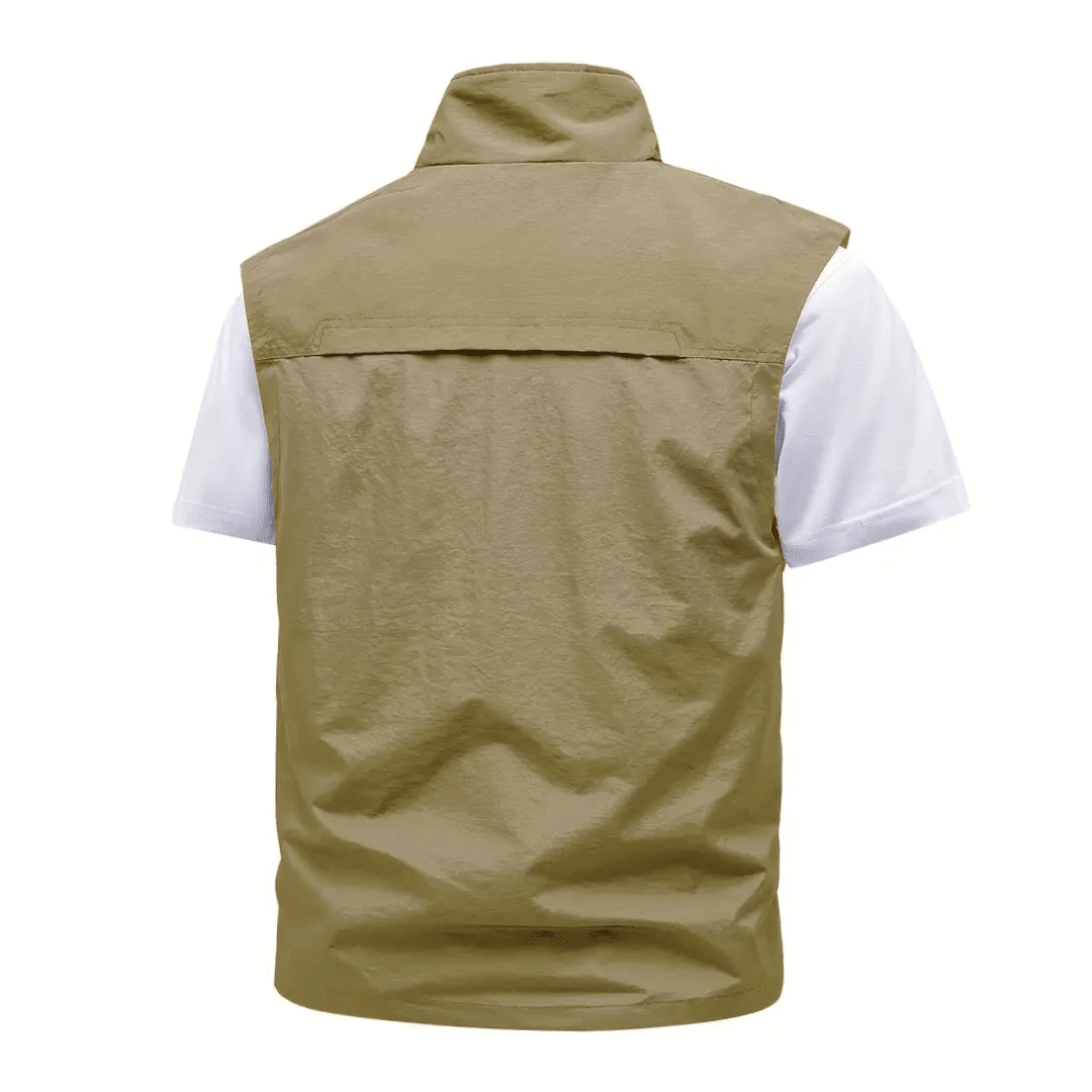 Heren Visgilet | Lichtgewicht Windbescherming voor Buiten - De Mode OutletDARK GREY-YY74P13