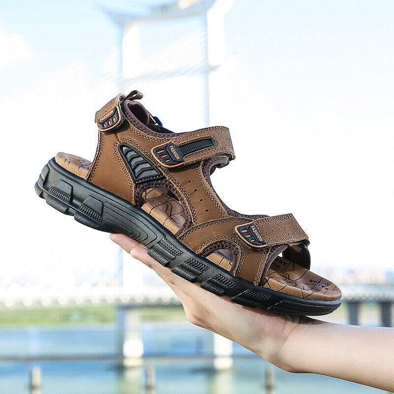 Comfort Sandalen Heren en Dames – Verstelbare Klittenbandsluiting – Ondersteunend Voetbed