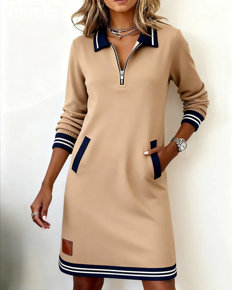 Dames Zomer Jurk – Rechte Pasvorm – Casual Dagelijks Ontwerp