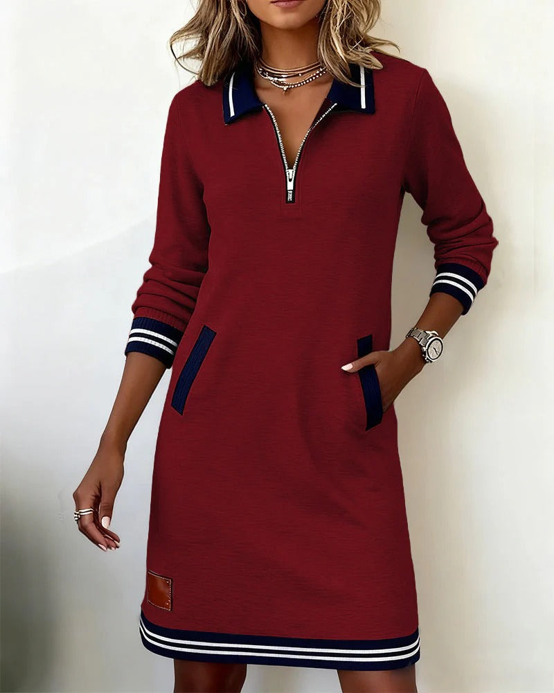 Dames Zomer Jurk – Rechte Pasvorm – Casual Dagelijks Ontwerp
