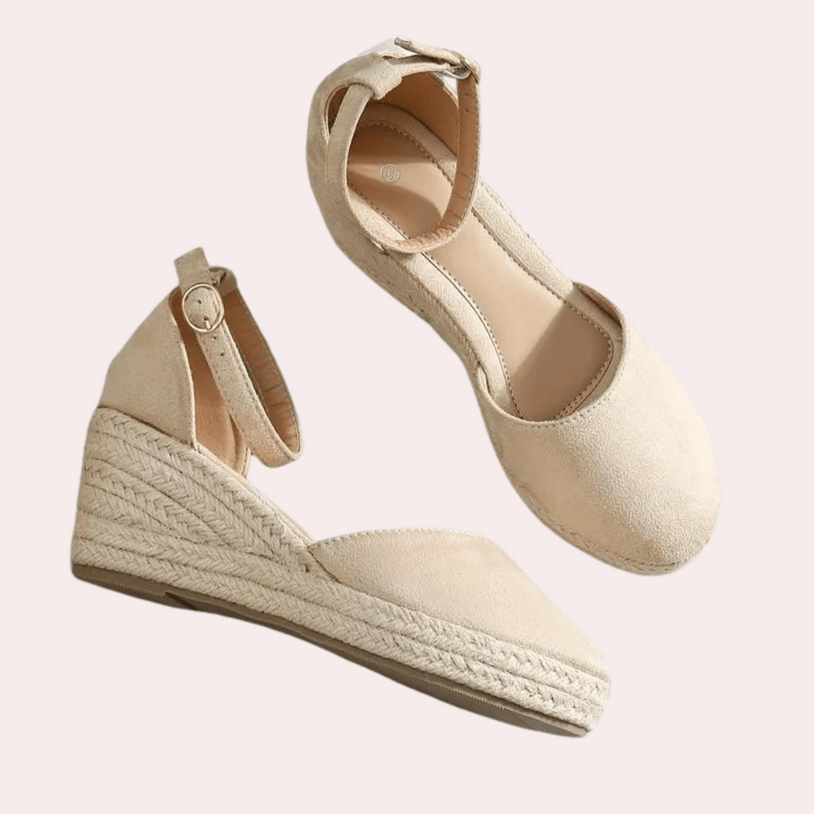 Isabelle | Comfortabele Sleehakken – Elegant & Stijlvol - De Mode OutletVeylith - Abrikoos - 0383