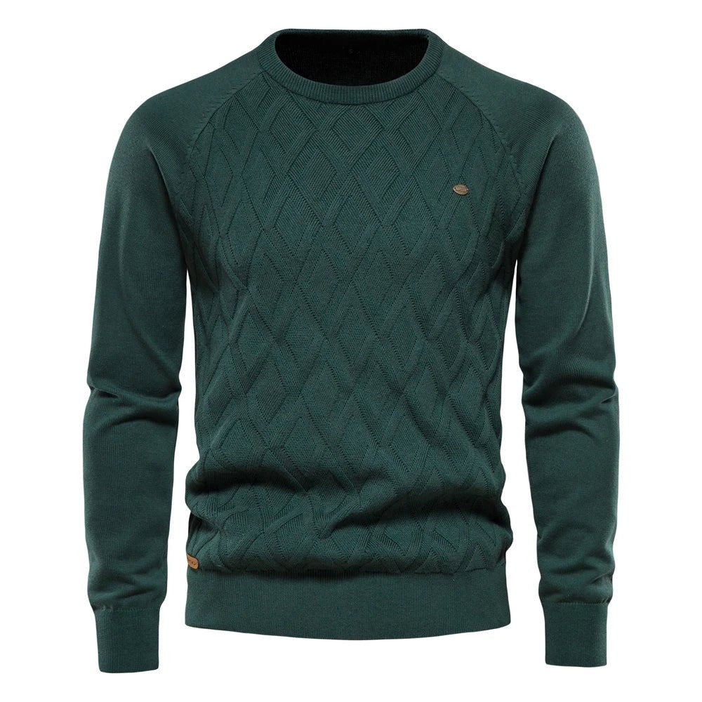 Jack | Warme gebreide trui voor heren voor ultiem comfort met knusse stijl - De Mode OutletJCCLPE00000016
