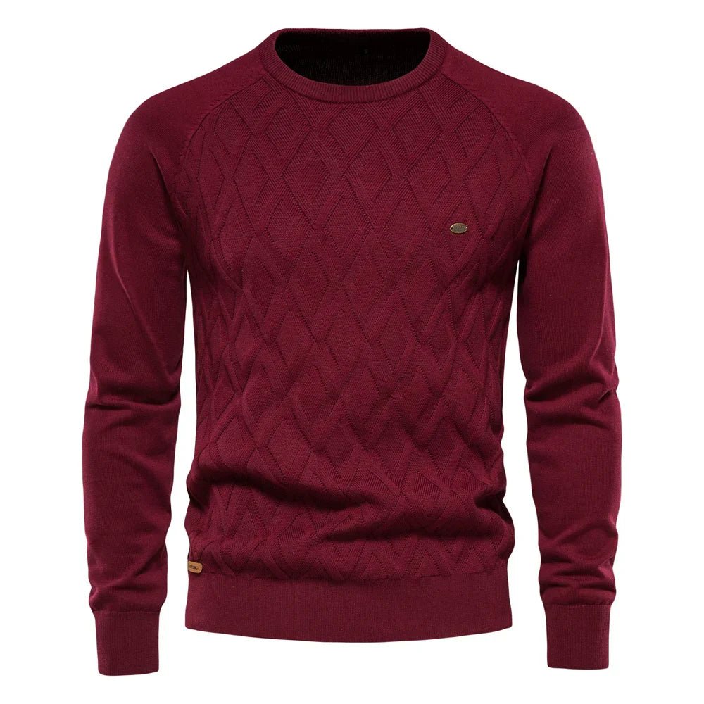 Jack | Warme gebreide trui voor heren voor ultiem comfort met knusse stijl - De Mode OutletJCCLPE00000011