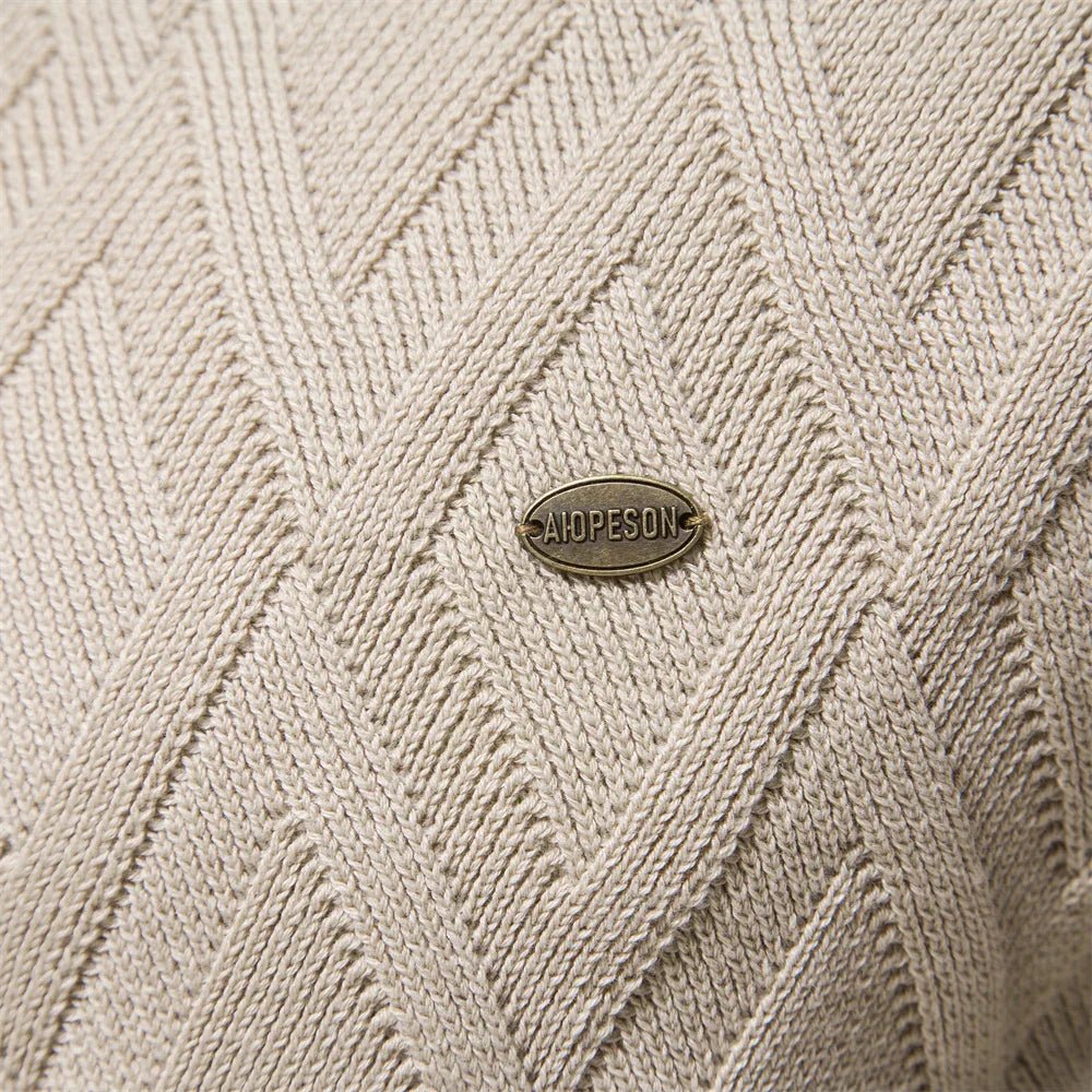 Jack | Warme gebreide trui voor heren voor ultiem comfort met knusse stijl - De Mode OutletJCCLPE00000026
