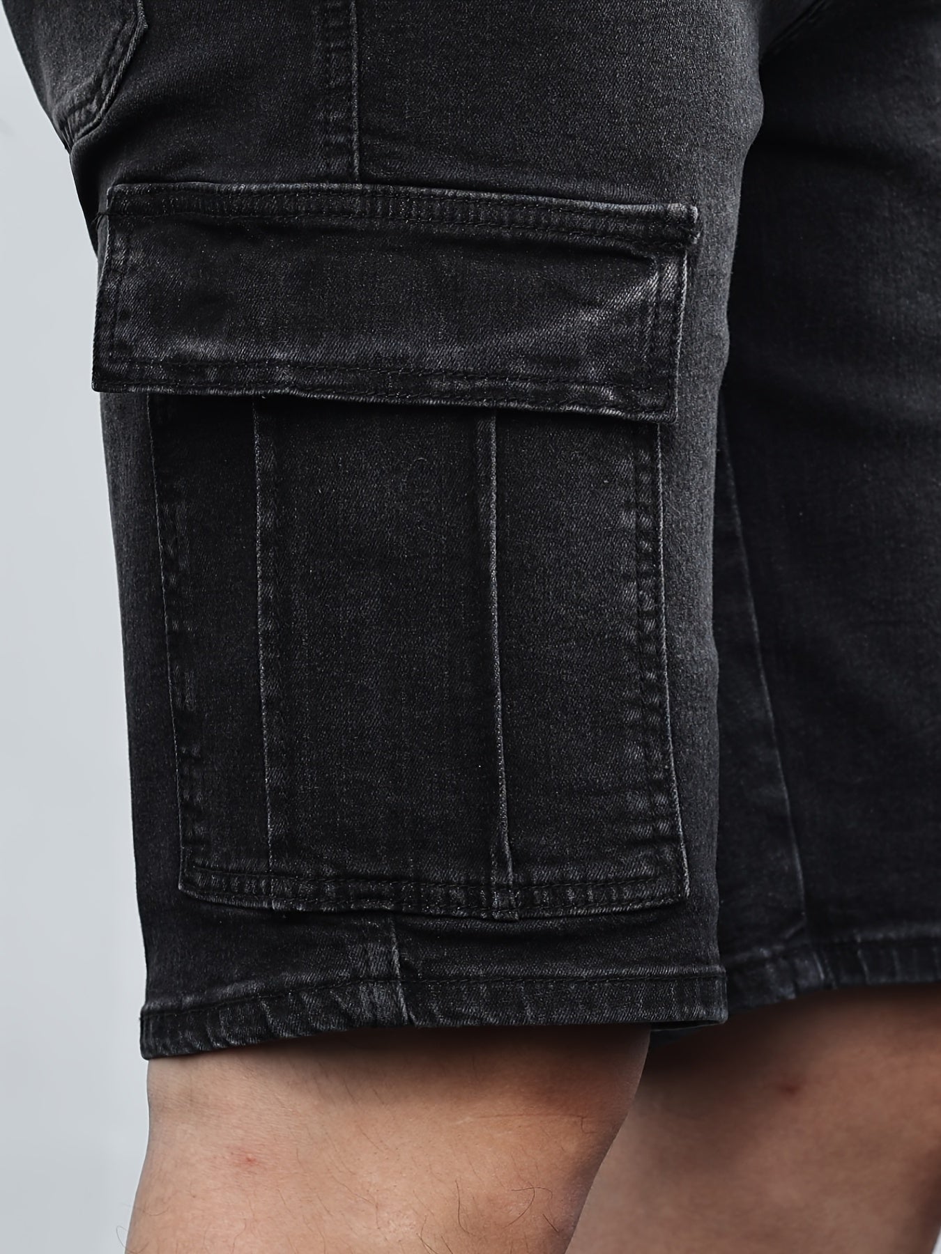 Liam | Cargo Denim Shorts voor Heren – Comfort, Stijl & Functionaliteit - De Mode OutletSKU_1714454172251_560