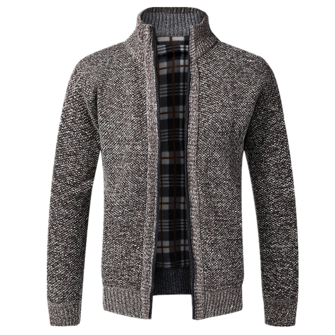 Liam Heren Vest met Rits voor Casual en Formele Gelegenheden - De Mode Outlet9338096615689-;sku_a0