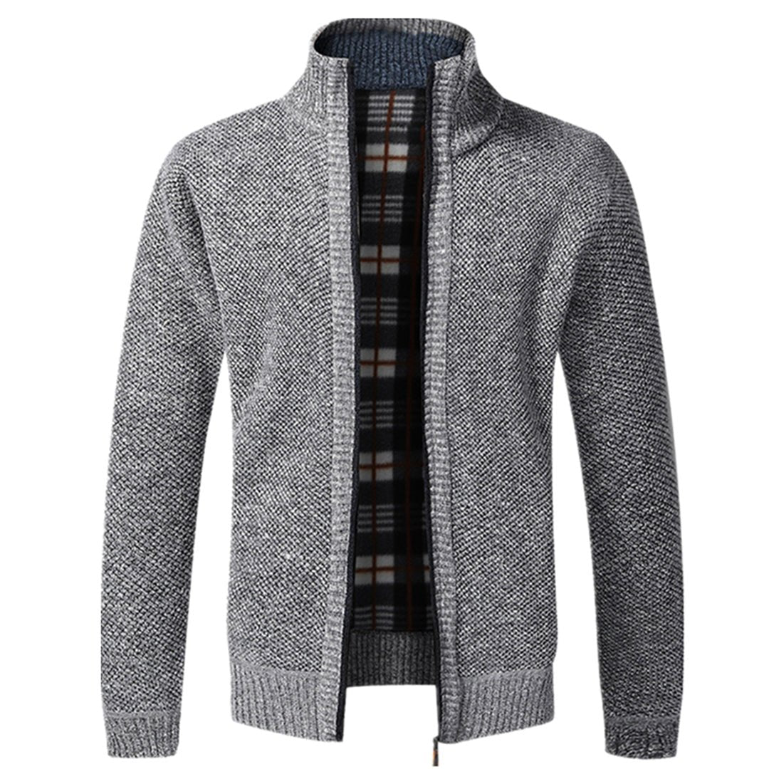 Liam Heren Vest met Rits voor Casual en Formele Gelegenheden - De Mode Outlet9338096615689-;sku_z0