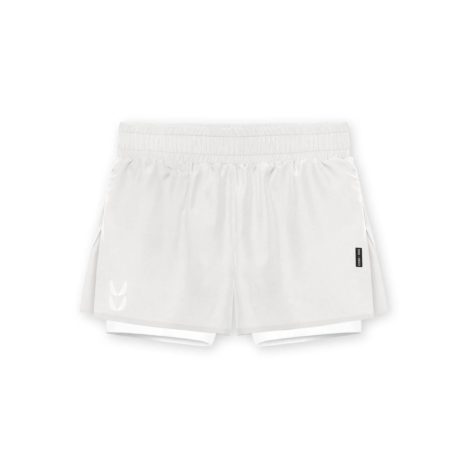 Liam Men's Sport Shorts 2 - in - 1 Ontwerp Sneldrogend voor Fitness en Joggen - De Mode Outlet1005006070337495-;14:1052YH-DK61 Beige