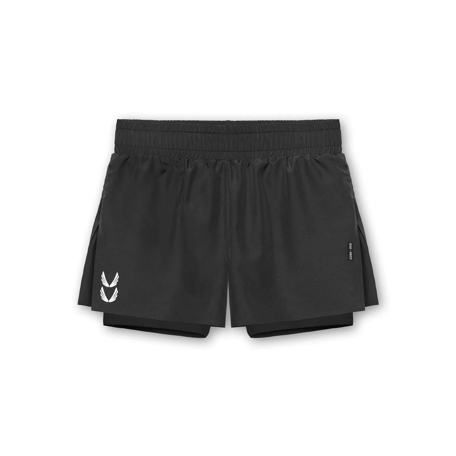 Liam Men's Sport Shorts 2 - in - 1 Ontwerp Sneldrogend voor Fitness en Joggen - De Mode Outlet1005006070337495-;14:200001438YH-DK64 Camo