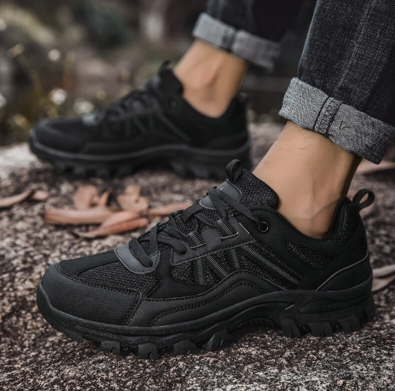 Lichtgewicht Ademende Outdoor Wandelschoenen – Gripondersteuning voor Dagelijks Gebruik - De Mode OutletKHAKI-WJ19S98