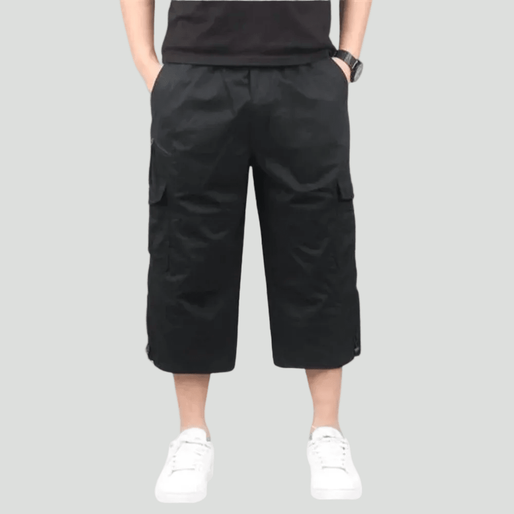 Lichtgewicht Cargo Shorts met Losse Pasvorm – Outdoor Short met Meerdere Zakken - De Mode OutletKHAKI-KR87R72