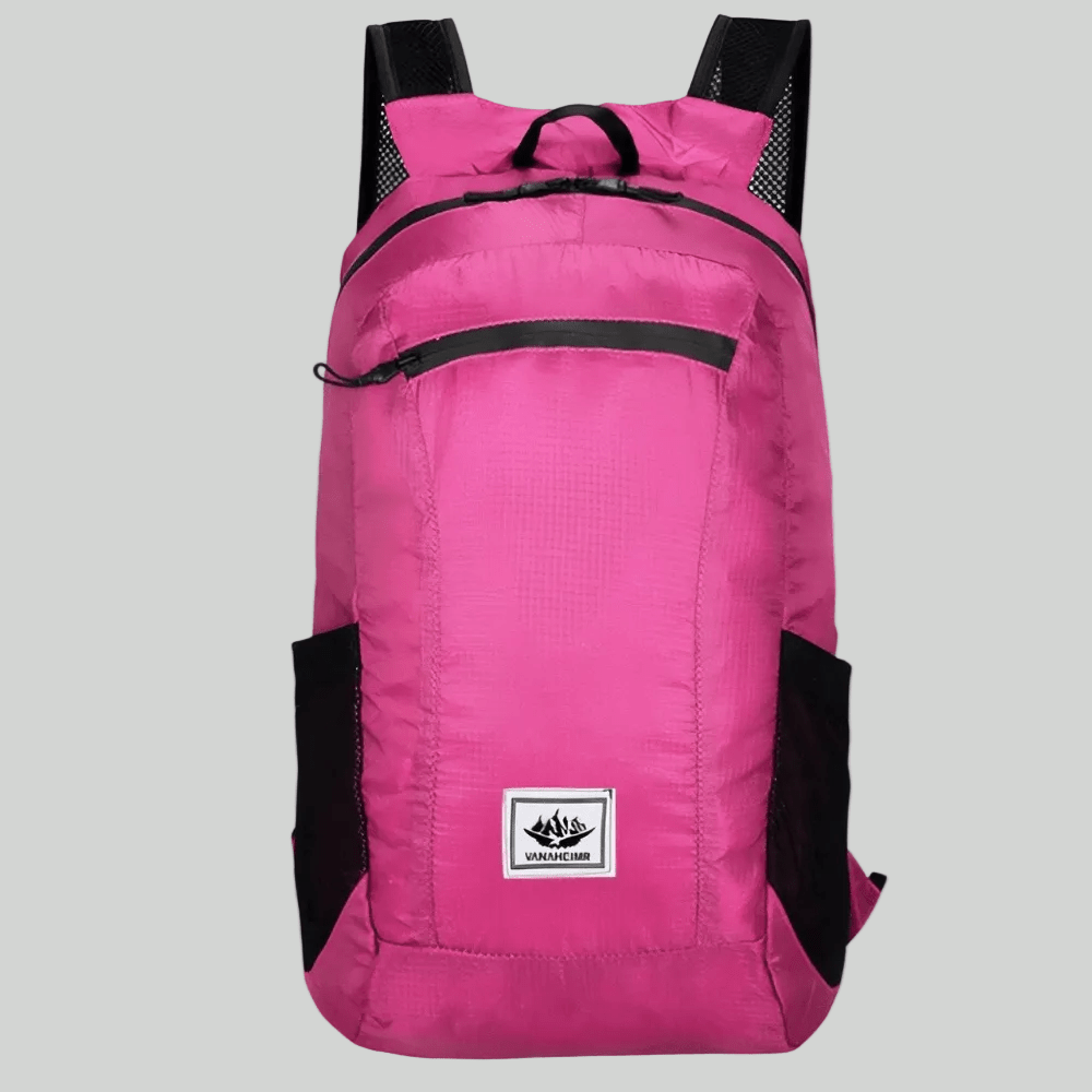 Lichtgewicht Opvouwbare Outdoor Rugzak – Compact Reisontwerp - De Mode OutletPINK-ZB78J72