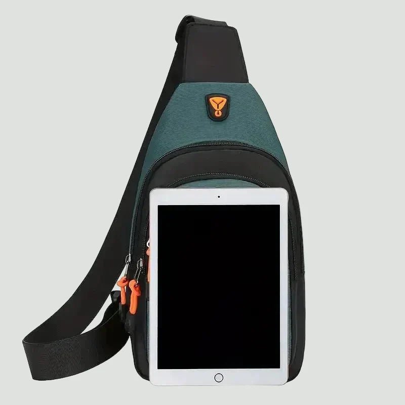Lichtgewicht Outdoor Crossbody Tas – Waterafstotende Praktische Draagtas - De Mode OutletGREEN-WW92P88