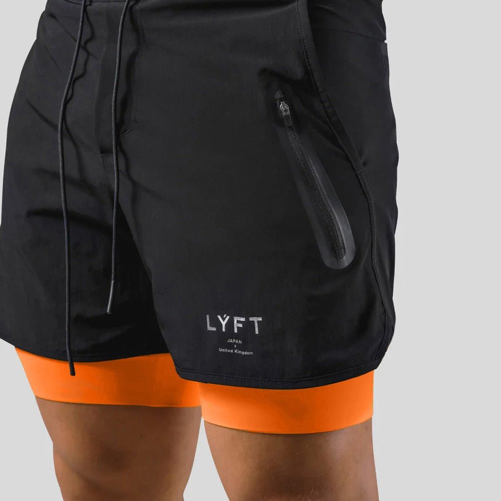 Luca Mannen Sportbroek 2 - in - 1 voor Comfort en Ondersteuning tijdens Workouts - De Mode Outlet7973416829174-;sku_a0