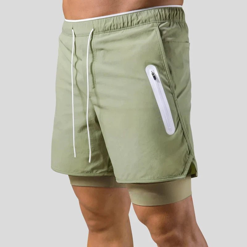 Luca Mannen Sportbroek 2 - in - 1 voor Comfort en Ondersteuning tijdens Workouts - De Mode Outlet7973416829174-;sku_h0