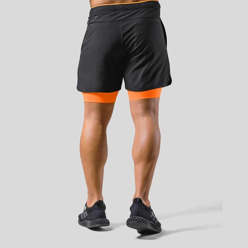 Luca Mannen Sportbroek 2 - in - 1 voor Comfort en Ondersteuning tijdens Workouts - De Mode Outlet7973416829174-;sku_f0