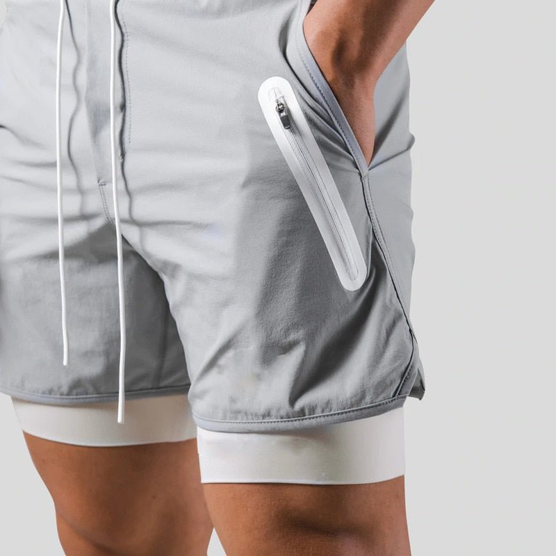 Luca Mannen Sportbroek 2 - in - 1 voor Comfort en Ondersteuning tijdens Workouts - De Mode Outlet7973416829174-;sku_g0