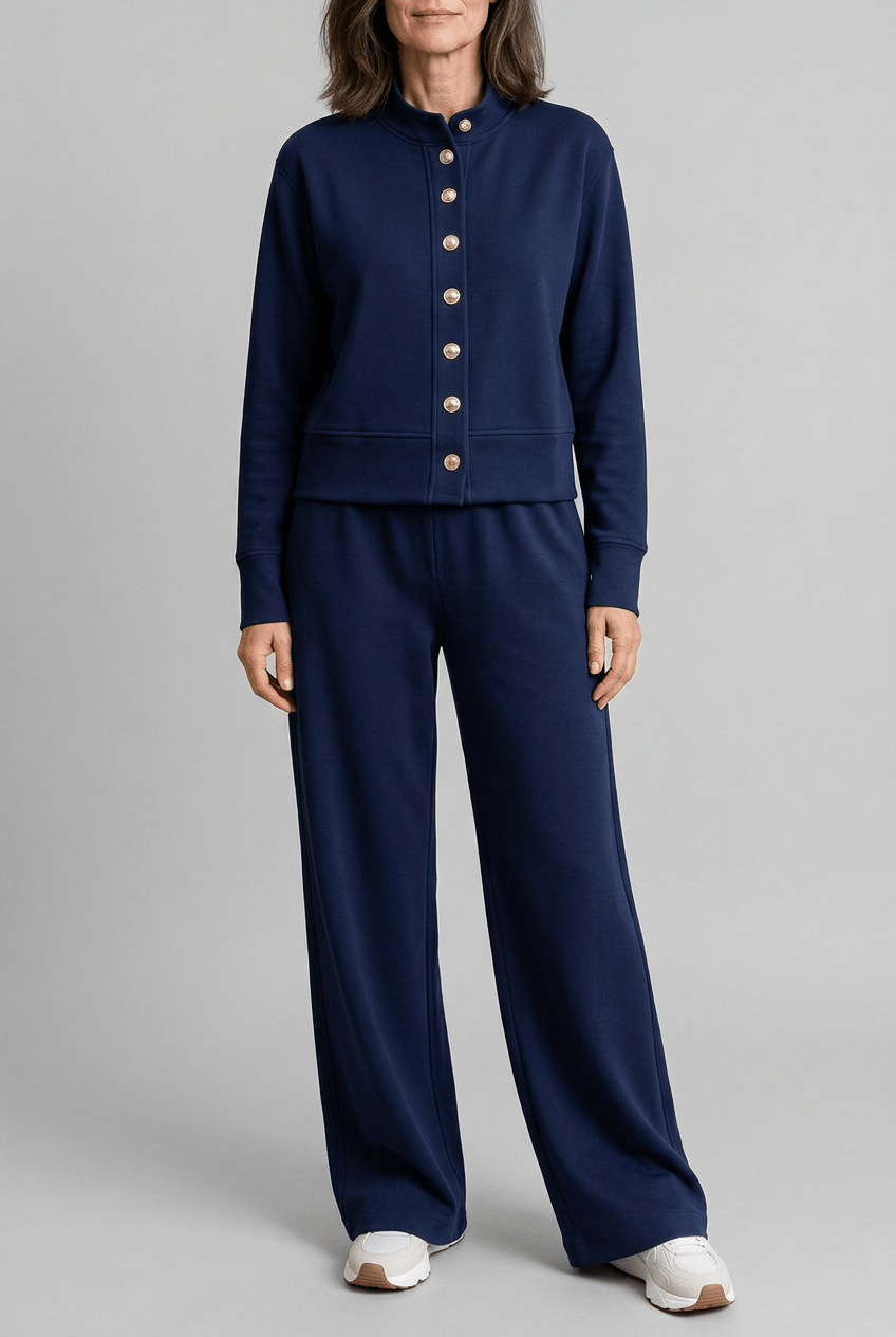 Joggingpak Dames – Marineblauw - beeld 6
