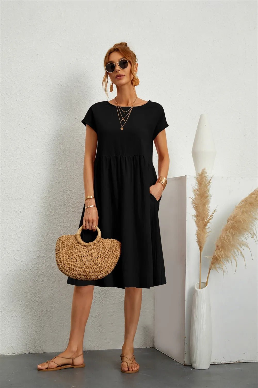 Mode Outlet | Elegant Damesjurk – Tijdloze Klasse voor Elke Gelegenheid - De Mode Outlet