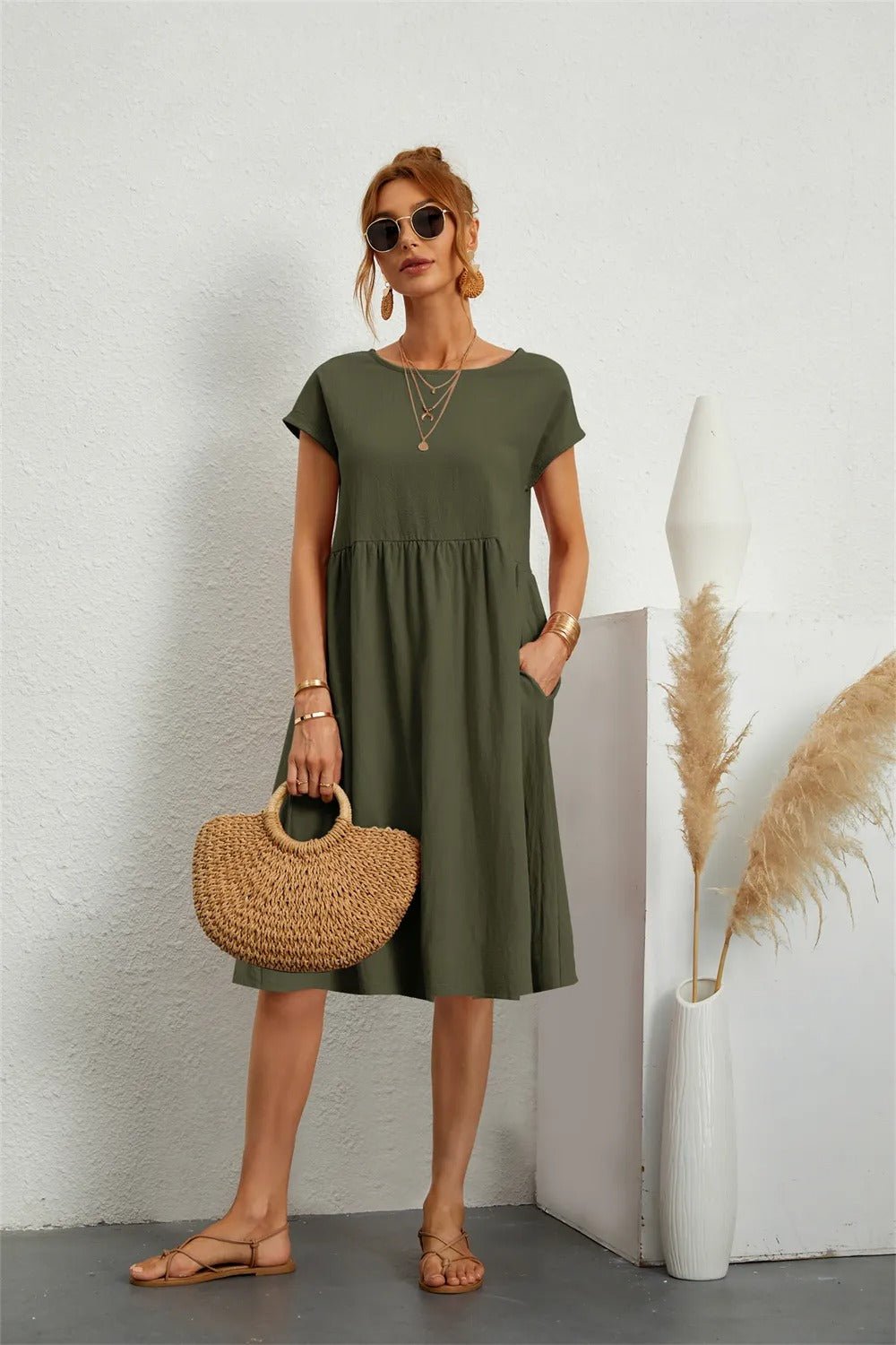 Mode Outlet | Elegant Damesjurk – Tijdloze Klasse voor Elke Gelegenheid - De Mode Outlet