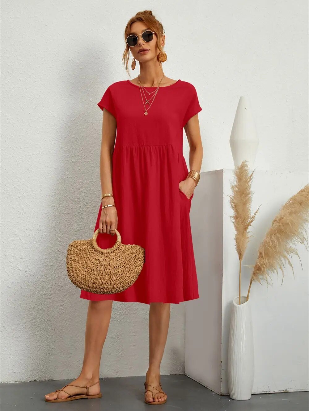 Mode Outlet | Elegant Damesjurk – Tijdloze Klasse voor Elke Gelegenheid - De Mode Outlet