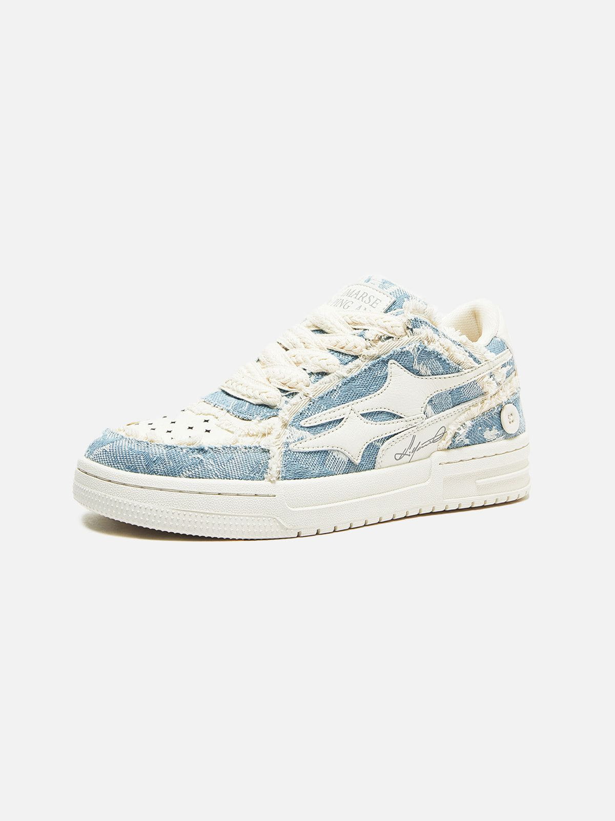 Mode Outlet | Robuuste Heren Sneakers met Sterren – Stijlvol & Comfortabel - De Mode OutletDQ1-8609