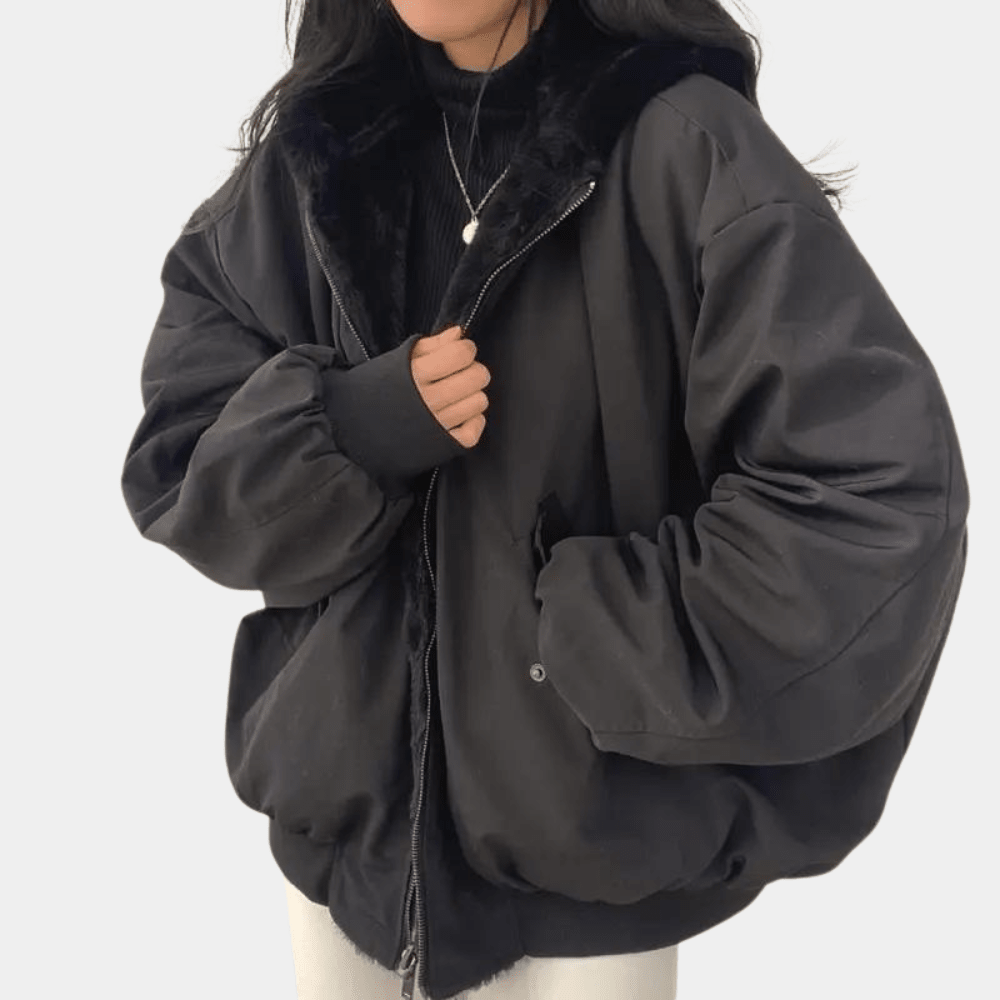 Mode Outlet | Stijlvolle Winterjas voor Dames – Warm & Trendy - De Mode OutletEllen-Black-S