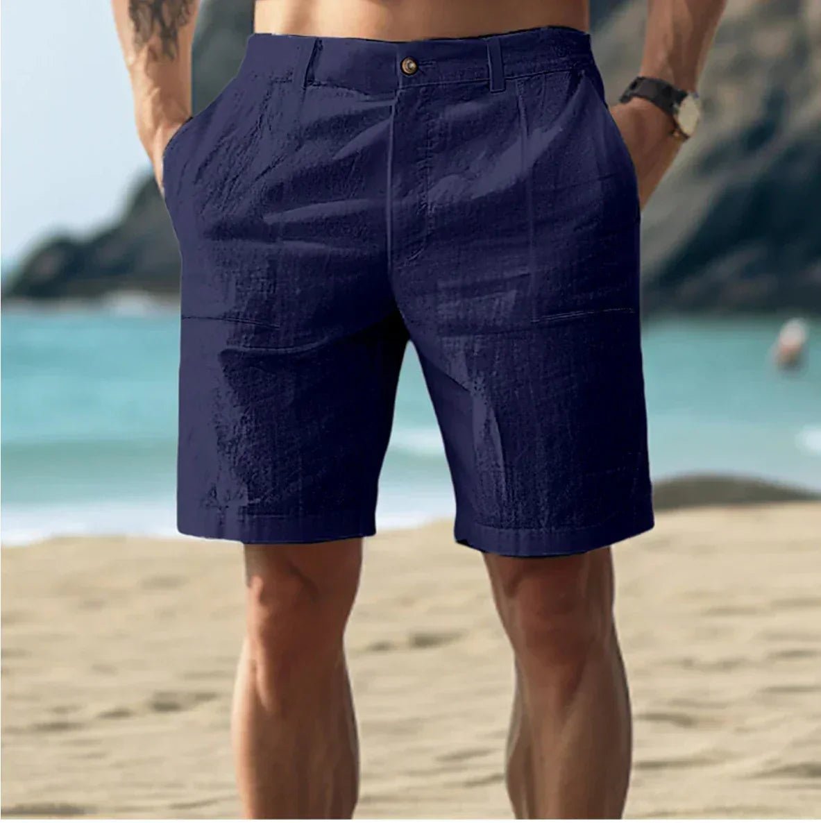 Mode Outlet | Zomerse Linnen Korte Broek – Licht & Comfortabel - De Mode Outlet