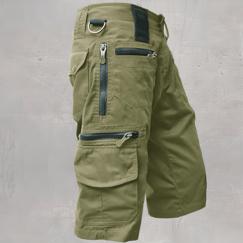 NOLAN | Outdoor Cargoshorts met Ritsvakken – Stoer & Functioneel - De Mode Outlet