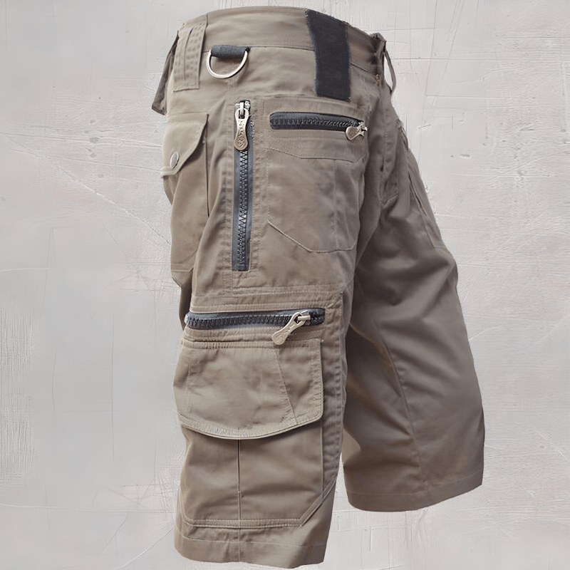 NOLAN | Outdoor Cargoshorts met Ritsvakken – Stoer & Functioneel - De Mode Outlet