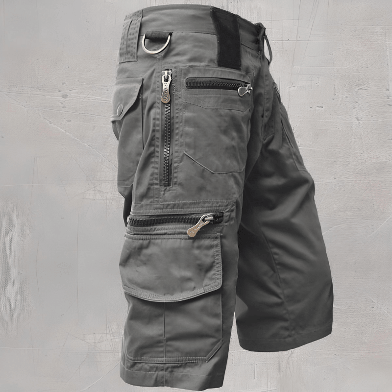 NOLAN | Outdoor Cargoshorts met Ritsvakken – Stoer & Functioneel - De Mode Outlet