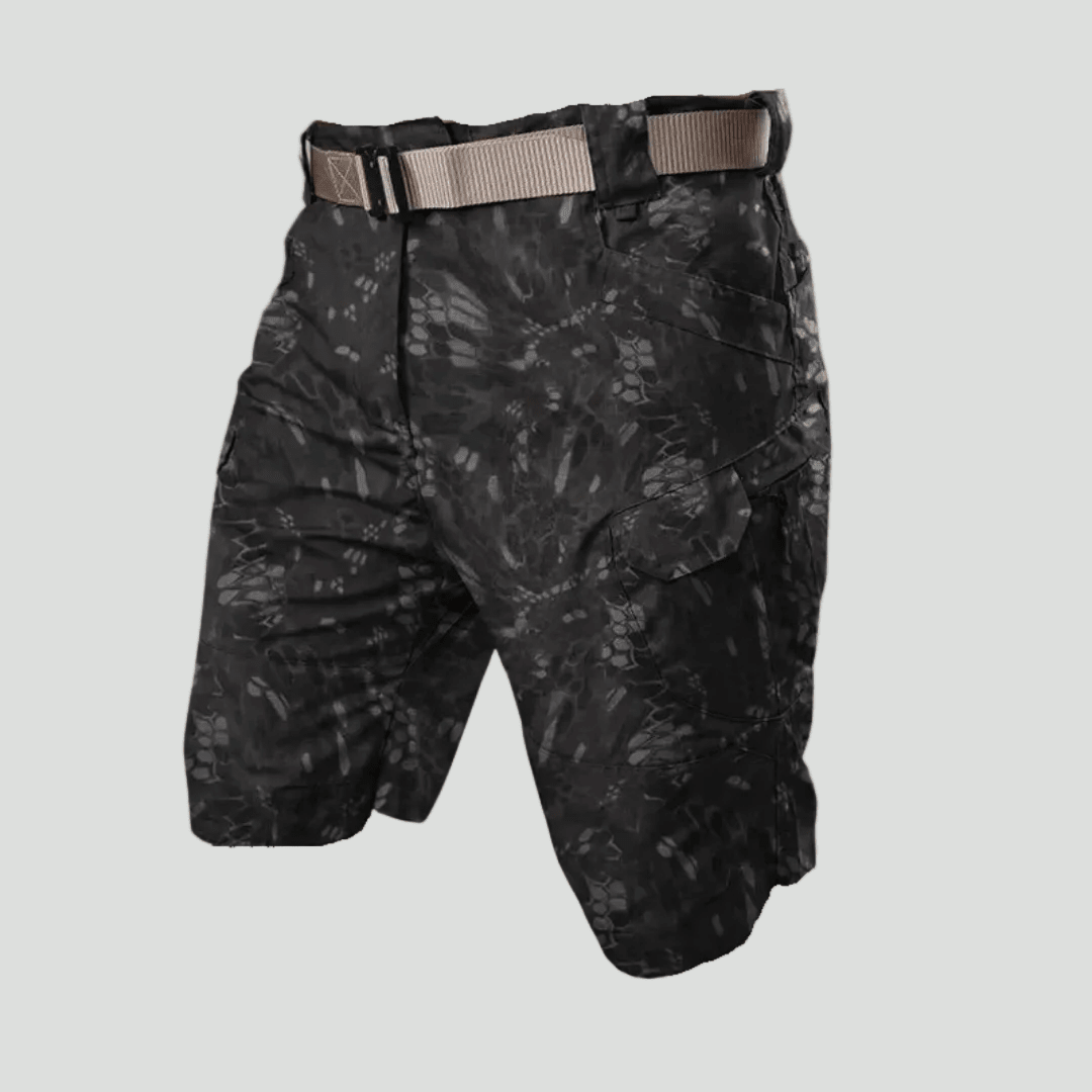 Outdoor Cargo Shorts voor Heren – Elastische Taille met 6 Zakken - De Mode Outlet27602091150724