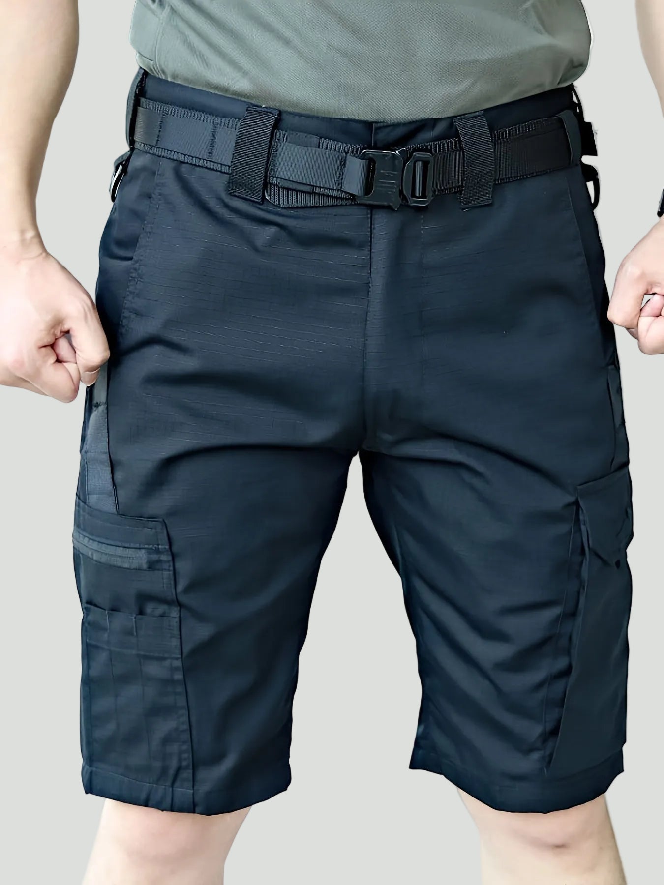 Outdoor Cargo Shorts voor Heren met Multi - Pocket Ontwerp - De Mode Outlet