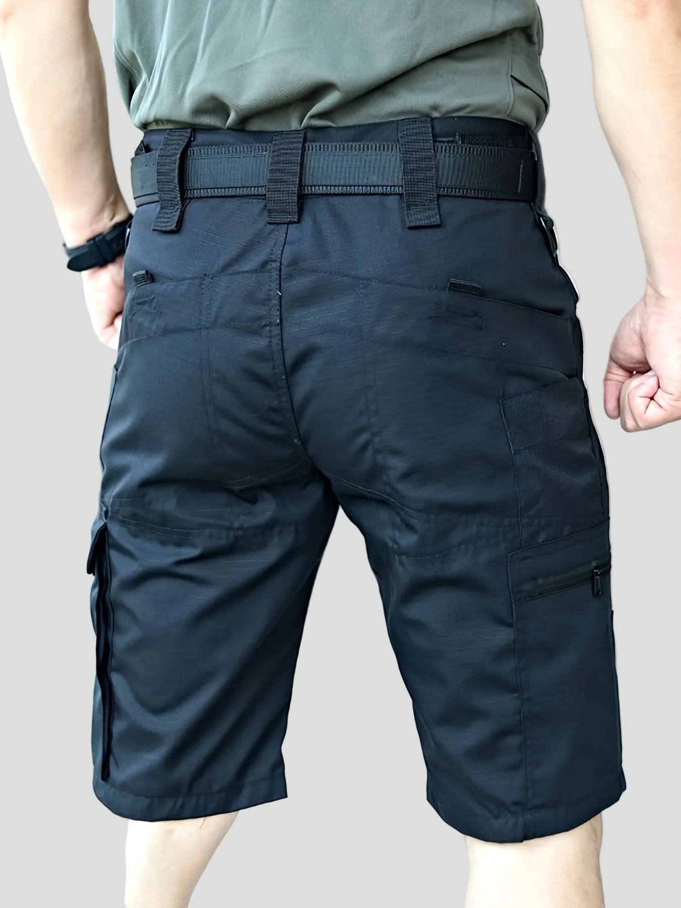 Outdoor Cargo Shorts voor Heren met Multi - Pocket Ontwerp - De Mode Outlet
