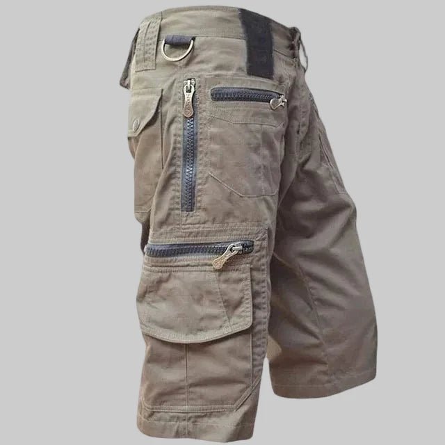Outdoor Cargo Shorts voor Heren – Ritszakken voor Wandelen en Vissen - De Mode Outlet28248610342654