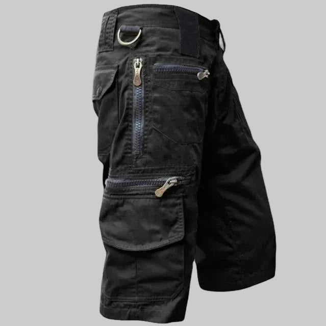 Outdoor Cargo Shorts voor Heren – Ritszakken voor Wandelen en Vissen - De Mode Outlet28167715532740