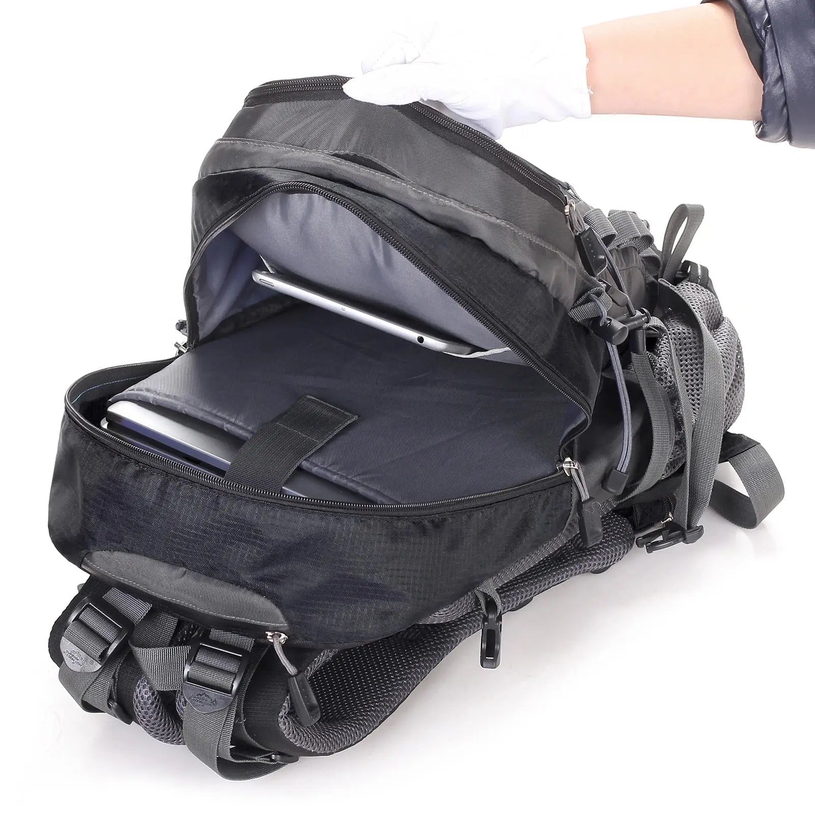 Outdoor Trekking Rugzak met Ophangsysteem - De Mode Outlet18300590436667