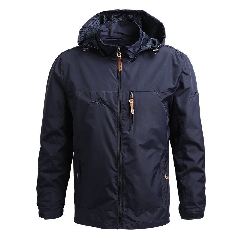 Softshell heren outdoor jas – lichtgewicht en waterafstotend voor elk weertype - De Mode Outlet