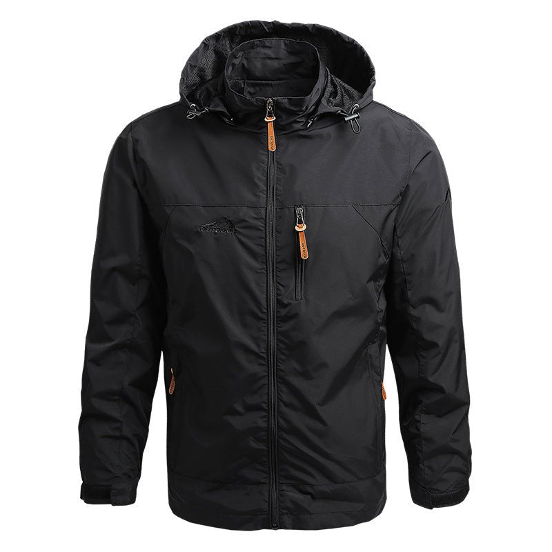 Softshell heren outdoor jas – lichtgewicht en waterafstotend voor elk weertype - De Mode Outlet
