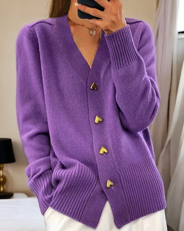 Dames Gebreid Vest – Oversized Pasvorm – Casual Dagelijks Ontwerp