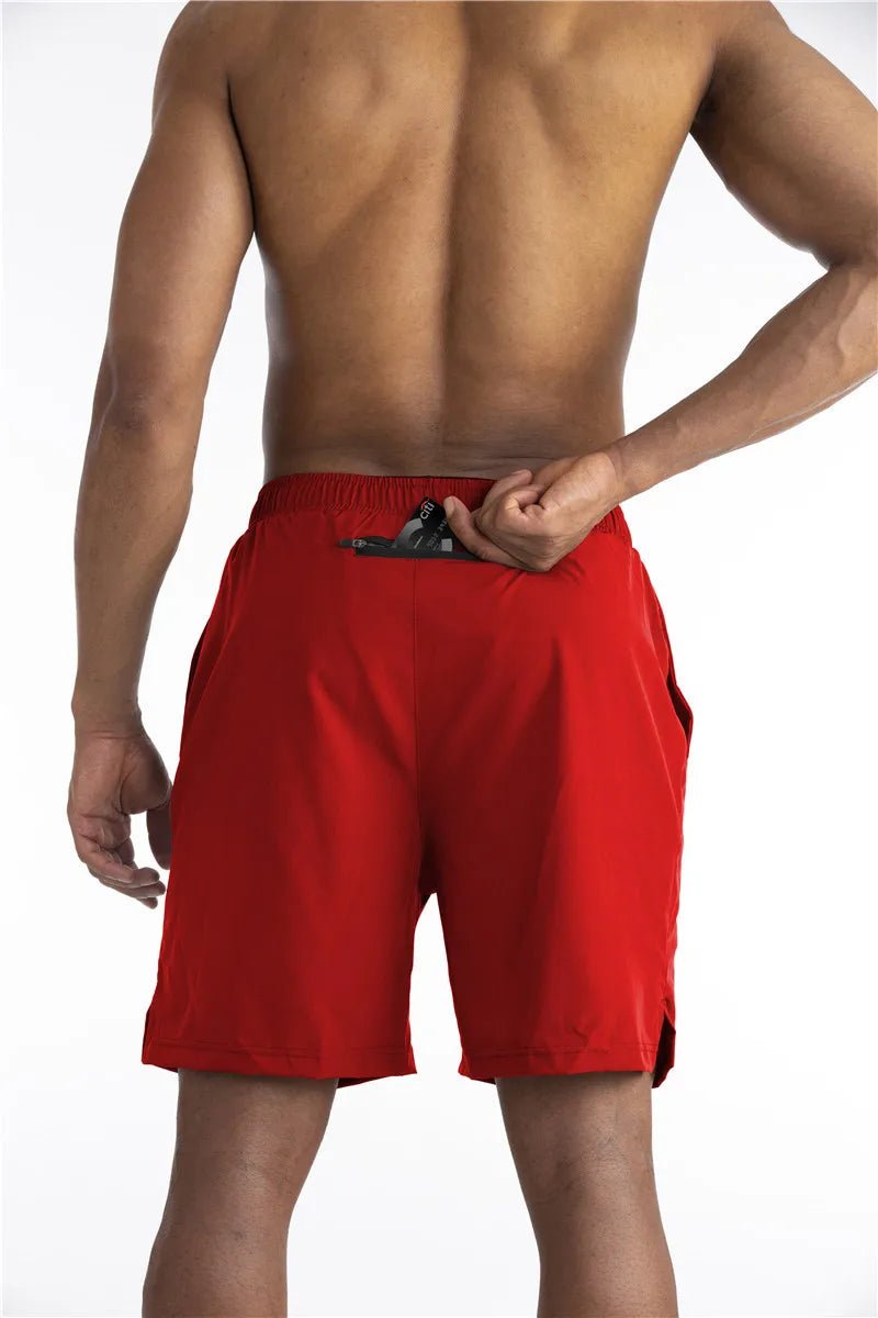 Titan | Hardloop Shorts met Liner & Telefoonzak – Comfort & Functionaliteit - De Mode OutletDMED1-GD791001