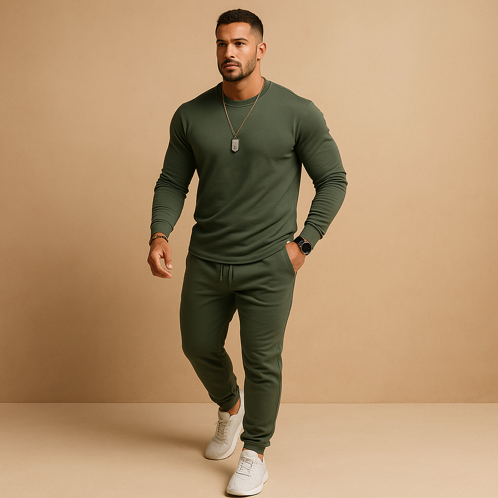 Heren Trainingspak met Sweater en Joggingbroek