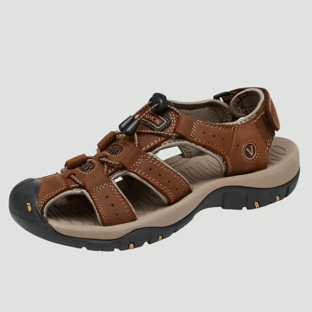 Waterbestendige Outdoor Wandelsandalen – Lichtgewicht Gripondersteuning - De Mode OutletBROWN-ZL00V05