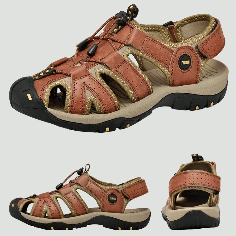 Waterbestendige Outdoor Wandelsandalen – Lichtgewicht Gripondersteuning - De Mode OutletBLACK-CX12B86