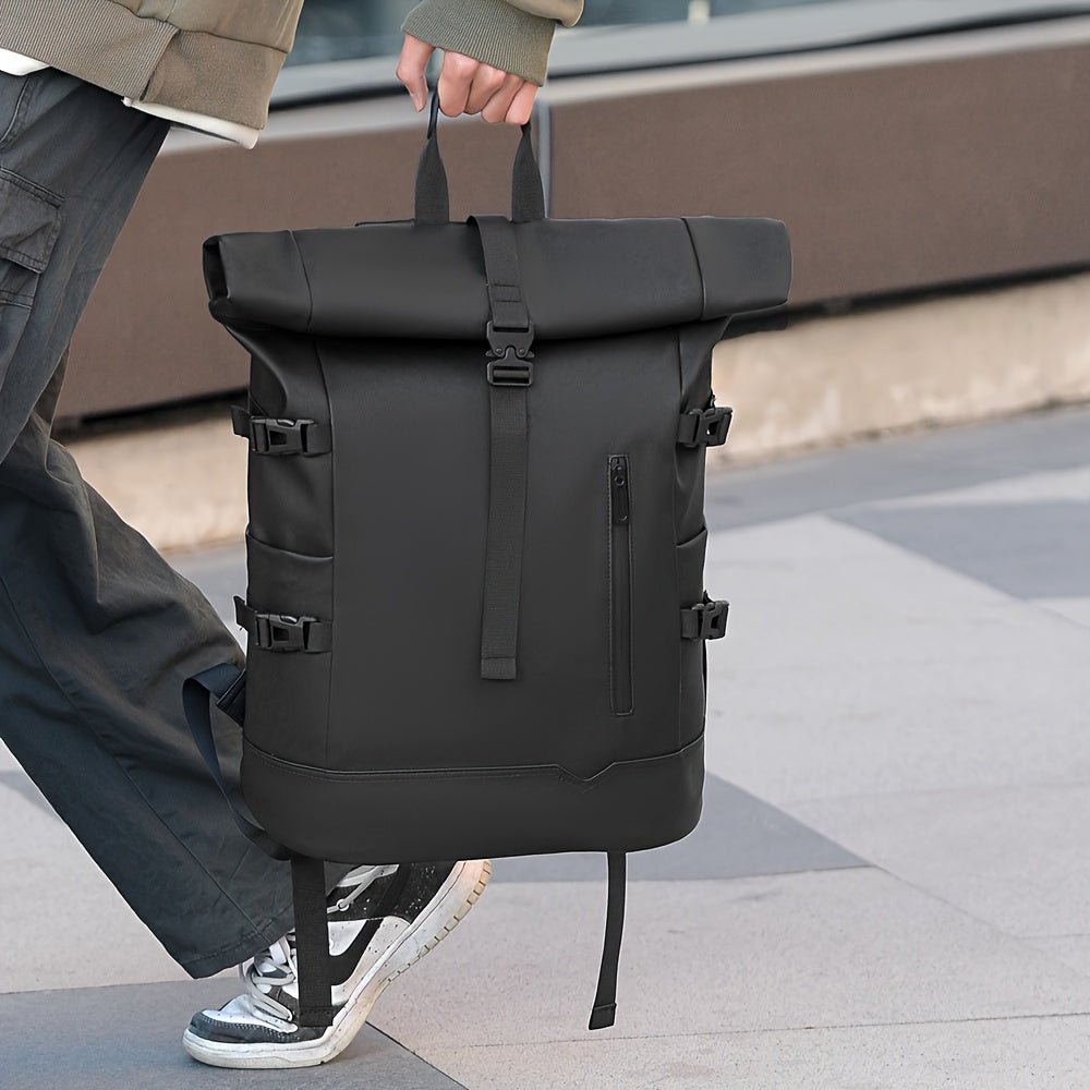 Waterdichte heren rugzak met laptopvak – praktisch en stijlvol voor elke dag - De Mode Outlet2346346346643242