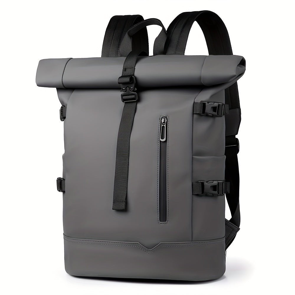 Waterdichte heren rugzak met laptopvak – praktisch en stijlvol voor elke dag - De Mode Outlet16080